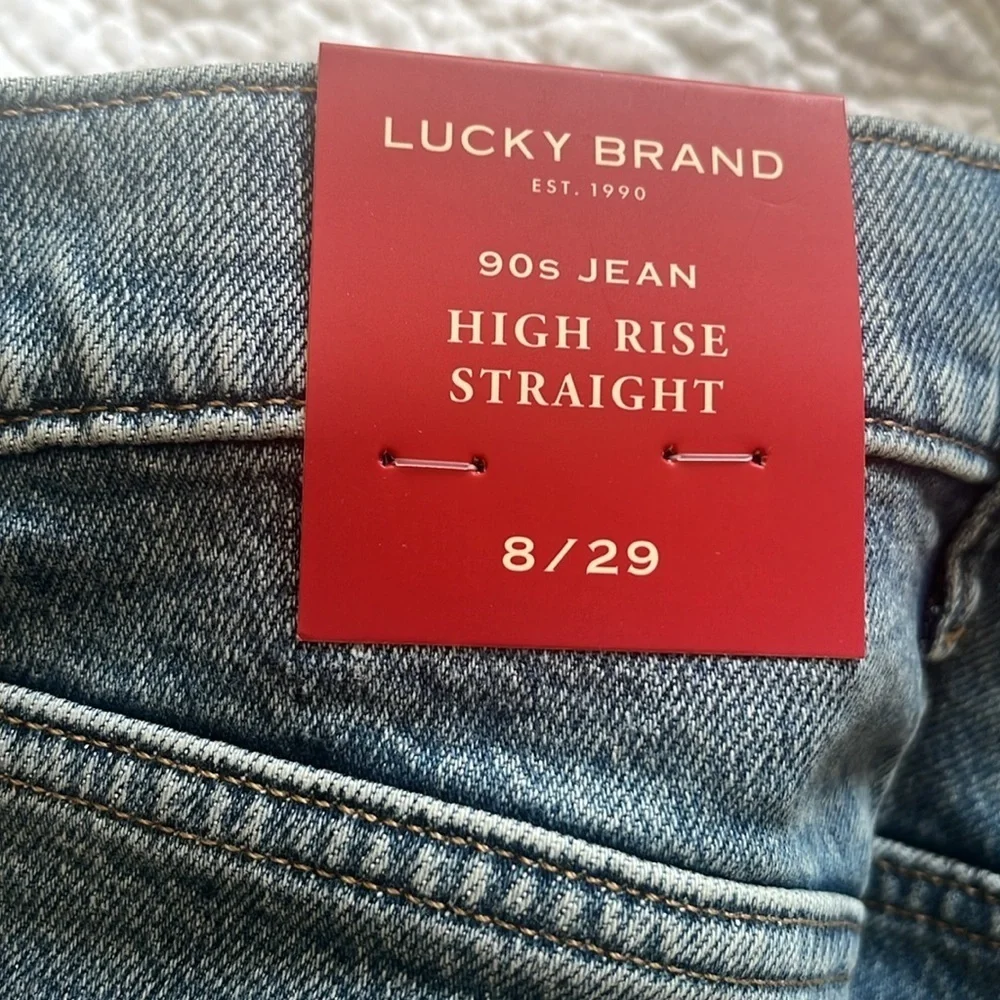 Lucky Brand Lucky Legend High Rise Straight 90s, Women’s Sz 8/29